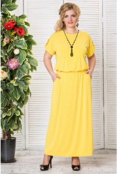 Платье «Прованс» Цвет:Желтый