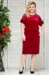 Платье Анжелика Цвет:бордо