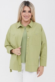 Рубашка 1090: Цвет светло-зеленый