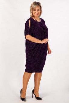 Платье Тиффани: Цвет фиолетовый