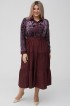 Платье 1141: Цвет темно-розовый: Фото 1