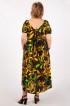 Платье Лайма: Цвет черный/желтый распродажа%: Фото 2