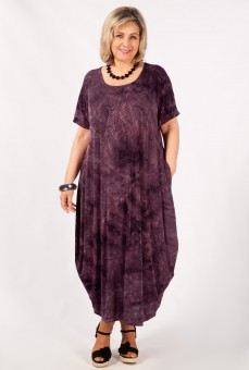 Платье Лори-2: Цвет баклажановый