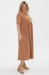 Платье 1193: Цвет коричневый: Фото 4