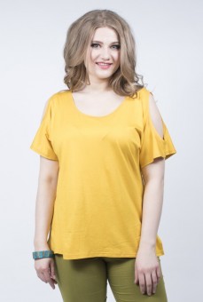 Блуза Малибу" Цвет:желтый"