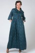 Платье СКС" 3678 Цвет:Синий/зеленый": Фото 2